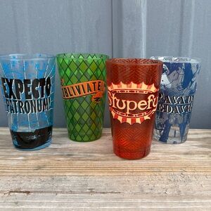 Harry Potter 16oz Drinking Glass Set